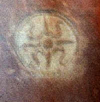 Jarre ( détail du motif astral )